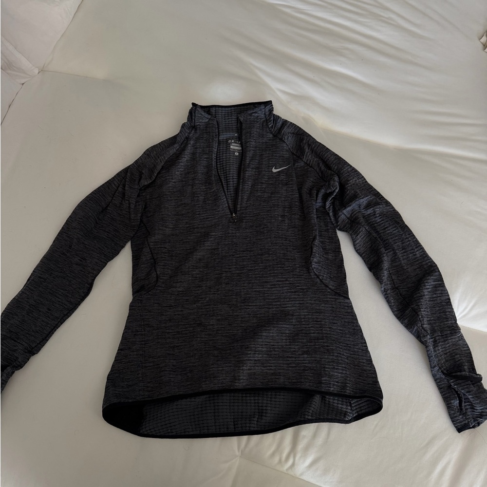 Nike Women's Charcoal Gray Cowl Neck Sweater
